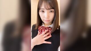 【流出】現役③_真面目な見た目してエッチな優等生オナ動画 voyeur jp