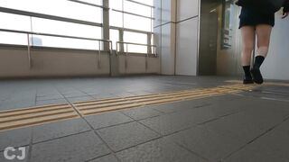 JKウォッチング79　靴下直し voyeur jp 2