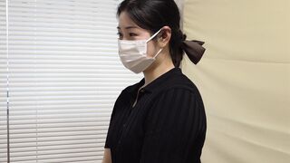 【一般外来】超！敏感チクビを触ると汗だくで悶えはじめるDカップちゃん voyeur jp 2