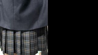 梟の痴漢報告 051-060（朝の最強で幼い青チェに連日痴漢1日目） voyeur jp 2