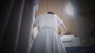 【まとめ売り】おっとり系J●みつはちゃんのパンチラ＆着替え盗撮3本セット, ねんいち　2年越しで温めてたモノ voyeur jp 2 (1)