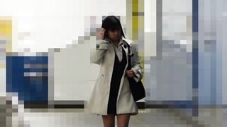 【電車痴漢】 研修帰りの新卒リクスー OLがパンシミべっとりで車内連続潮吹き＊バイブ＆イラマ上下責めから生ハメ中出し【高画質】 jav jvip 1