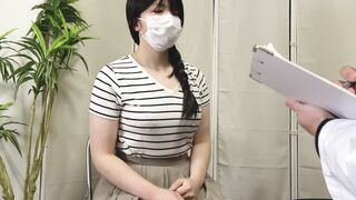 Eカップギャルをセクハラ診療。美しい乳首に感度抜群で悶える♡【美巨乳∞検診】 voyeur jp 2