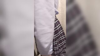 デパートのトイレでこっそりオナニーしちゃう JK100-108 jav jvip 1