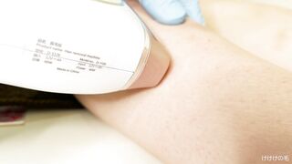 【脱毛サロン】美くびれスレンダーボディのお姉さん 麻酔クリームで敏感乳首が勃起してしまう Vol.9 voyeur jp 3