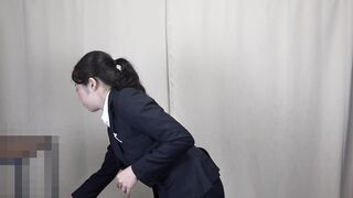 【検診着替え＃13】これぞ美乳！な女の子と黒髪色白抱き心地良さそうな女子 voyeur jp 3