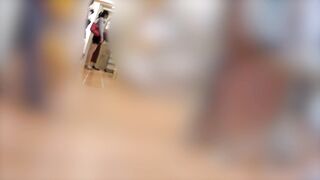 【秘め事OLの試着室】密室全裸で恥じらい行為中にふと我に返る!! voyeur jp 1