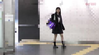 《新春お年玉セール》【電車チカン】★令和8年一発目はツヤ髪童顔Hカップ巨乳が大量に潮をブチまける開運チカン★半額大特価 jav jvip