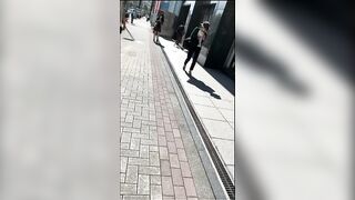 私服美少女逆さ , 靴屋のお仕事 vol.28, セーラー服童顔ポニテJK 食い込みP直下撮り ☆逆さ撮り voyeur jp (2)