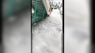 私服美少女逆さ , 靴屋のお仕事 vol.28, セーラー服童顔ポニテJK 食い込みP直下撮り ☆逆さ撮り voyeur jp (3)