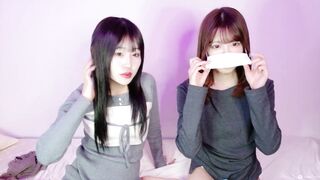 【2-3配信】ルックス抜群の美女2人と濃密に絡み合う3P性交 jav jvip (1)