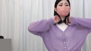 #78 診察【おっぱい乳首診察】敏感乳首ママさん！感度良すぎて喘ぎ声漏れてます voyeur jp