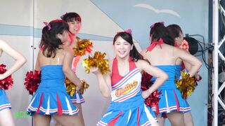 祭りだチア vol.69 【4K】 難攻不落のJDチアダンス続編 最高のチアスマイルとふくらみ voyeur jp