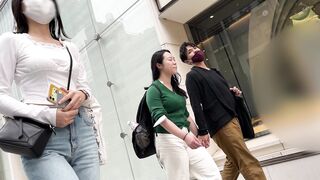 ロン爺の４Ｋピタパン女570 爆乳をブルンさせるお姉さん voyeur jp 1 (3)