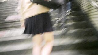 『新作』 画質にこだわりました 。(お尻が目立つJK達編) voyeur jp 4