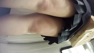 ミニスカ制服JKとパンチラデート（2）  ゲームセンターでパンチラ編 voyeur jp 3