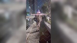 最高級の巨乳藍若寺小薇、人前露出、最新1月特典 china (20)