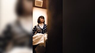 淡いピンクのパンティトイレのキューティーズ voyeur jp 1
