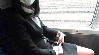 ロンスカスリットのお嬢さんをパシャリ voyeur jp 3