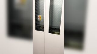 ロリカワ店員のハミ出るギリギリTバックと豊満乳房をじっくり voyeur jp 2