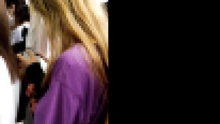 梟の痴●報告002（ 夢の国に向かう電車で制服女子のパンツの中に手を ） voyeur jp 2