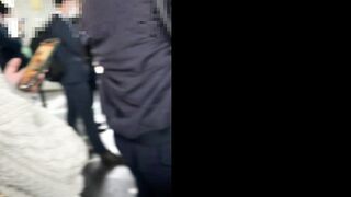 梟の痴漢報告 068（冬の最強にタイトミニに生足で乗る女子大生） voyeur jp