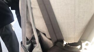 素人痴◯日記 ９TRAIN目★セミロング正統派美人女子の生態 voyeur jp 1