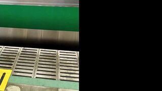 【2019年売上げ３位】痴漢 制服メガネ巨乳娘にバイブ突っ込み ちん〇押しつけ胸揉んで逃げｗファイナル  voyeur jp 1