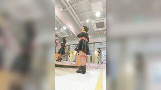 [HD60fps]JKお裾分けvol.49 voyeur jp 3