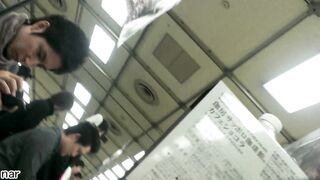 ◆ 自販機に仕掛けたカメラでパンチラ盗撮 　51, 【ホテルウーマン】ハプニング！紐パン半脱げからズレてマ○コ丸見えに！アナル＆ブラも voyeur jp 4 (2)