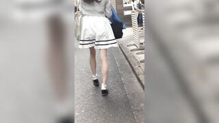 ◆ 自販機に仕掛けたカメラでパンチラ盗撮 　51, 【ホテルウーマン】ハプニング！紐パン半脱げからズレてマ○コ丸見えに！アナル＆ブラも voyeur jp 5 (2)