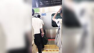 ◆ 自販機に仕掛けたカメラでパンチラ盗撮 　51, 【ホテルウーマン】ハプニング！紐パン半脱げからズレてマ○コ丸見えに！アナル＆ブラも voyeur jp 5 (3)