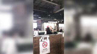 ◆ 自販機に仕掛けたカメラでパンチラ盗撮 　51, 【ホテルウーマン】ハプニング！紐パン半脱げからズレてマ○コ丸見えに！アナル＆ブラも voyeur jp 6 (1) 2