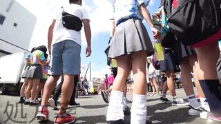 【Q6】大人しそうな美少女のスカートを強引にめくり上げろ voyeur jp 5