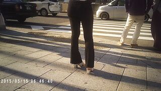 【再販】 プルプルうごめく JDの太もも voyeur jp 3 (1) 2