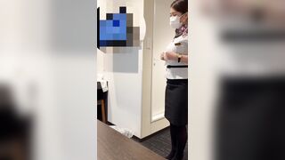 #26 白 パンミニスカ美少女 ！ハリのある太ももをがっつり撮影 voyeur jp 5