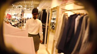 パンダチラリ 012, 新フルHD高画質パンチラ逆さ撮り064　怒涛の23人のパンチラ！！超多人数オムニバスすぺしゃる, 店員撮り１２１！店内は暖房来 voyeur jp 1 (3)