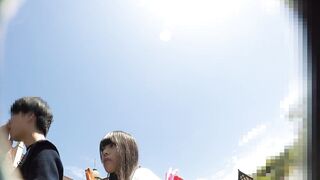 パンダチラリ 012, 新フルHD高画質パンチラ逆さ撮り064　怒涛の23人のパンチラ！！超多人数オムニバスすぺしゃる, 店員撮り１２１！店内は暖房来 voyeur jp 3 (6)