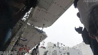 薄紫ピタピタスーツでおしりプリプリ voyeur jp 3