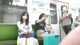 薄紫ピタピタスーツでおしりプリプリ voyeur jp 5