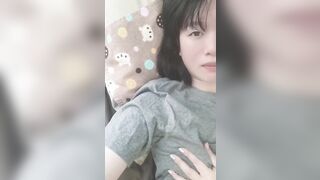 流出】 某情報大学に在籍していた片桐あ○ささん , 美巨乳JD自撮りオナニー（流失）, 美巨乳＆スレンダー美乳　JD美女自撮り, 日常生活で出会ったえ jav 1 (19)