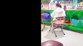 【バレあり】JK６人分　生足エロい子たちに生ぶっかけ voyeur jp