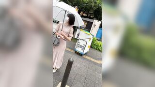 No.498 ピタッとエロ尻を黒スキニーで安定的に見せつけてくれるギャル姉さん , 激しく揺れる美女の出勤, 017 ピッタリ張り付くスキニー神尻 voyeur jp 2 (4)