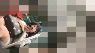 具材ハミ出し系な3名のTバック女子たち♡ voyeur jp 5