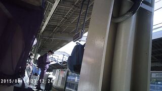 【14分】歴代最高位究極制服美少女のキラキラサテン voyeur jp 8