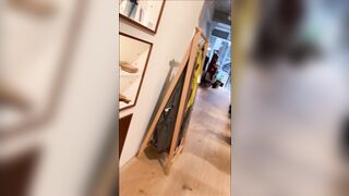 削除予定　20 歳の可愛いバイトちゃんのおっぱいを覗いちゃいました voyeur jp 1