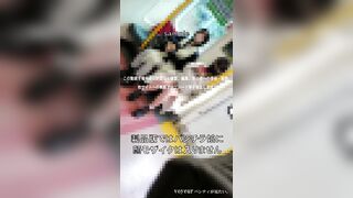 [4K動画][顔出し] 常に普通に見えちゃってるかわいい JD[ドアップあり]電車からの風景～, 撮影バレ！パンティ丸見え女子大生さんから視線が外せない voyeur jp 2 (4)