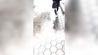 エロすぎるミニスカ美脚を組んで座る性格良なセクシー美女 （前編）, お尻が見えてしまいそうな短いホットパンツで脚を組む色白美人（中編）, 2名のS級 voyeur jp 2 (2)