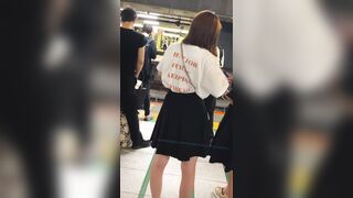 ドレス コスプレ 白赤, スカートめくり 帰宅途中のOLさん 4日間のドキュメント, 【伝説の黄ばみパンツ！！】漫喫ではパンモロゲット voyeur jp 3 (6)