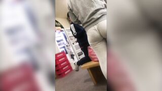 僕の友達は露出狂… 〜全員ガン見の激カワ痴女, 【マーメイドスカート】清楚系お姉さんの安産型のお尻(透け透けver), リクルートフェチ17, 【若いママ voyeur jp 1 (1)